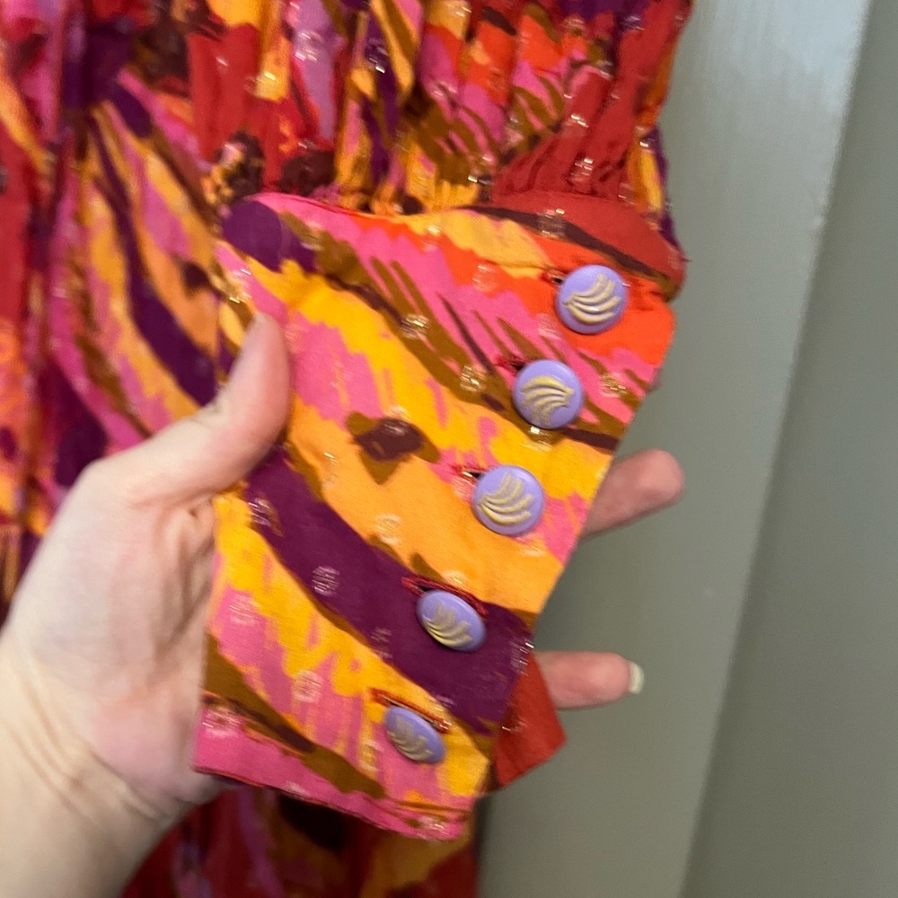 FARM Rio Colorful Feather Print Mini Dress - Picture 4 of 12